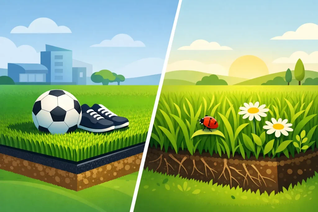 Artificial Grass vs Natural Lawn
