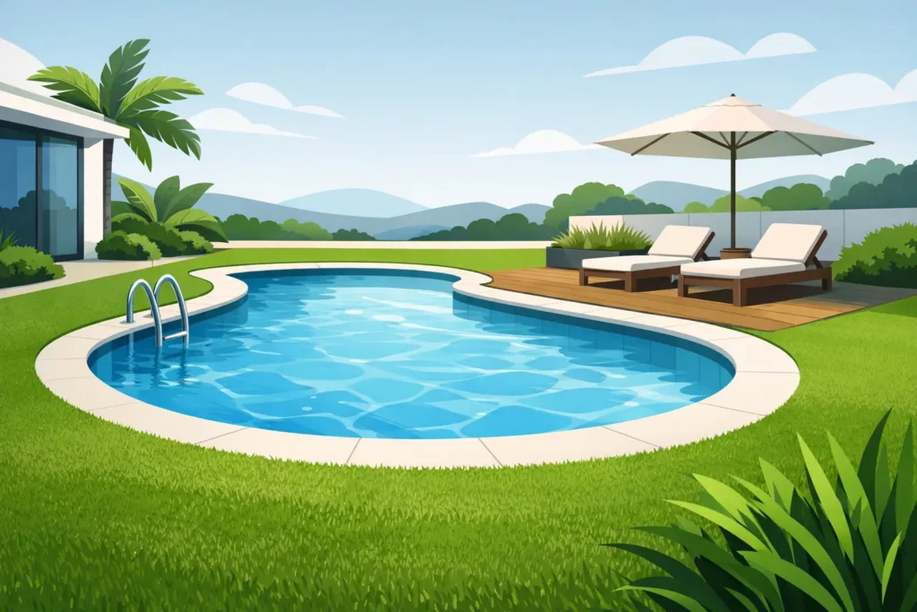 Artificial Grass for Pool Surrounds