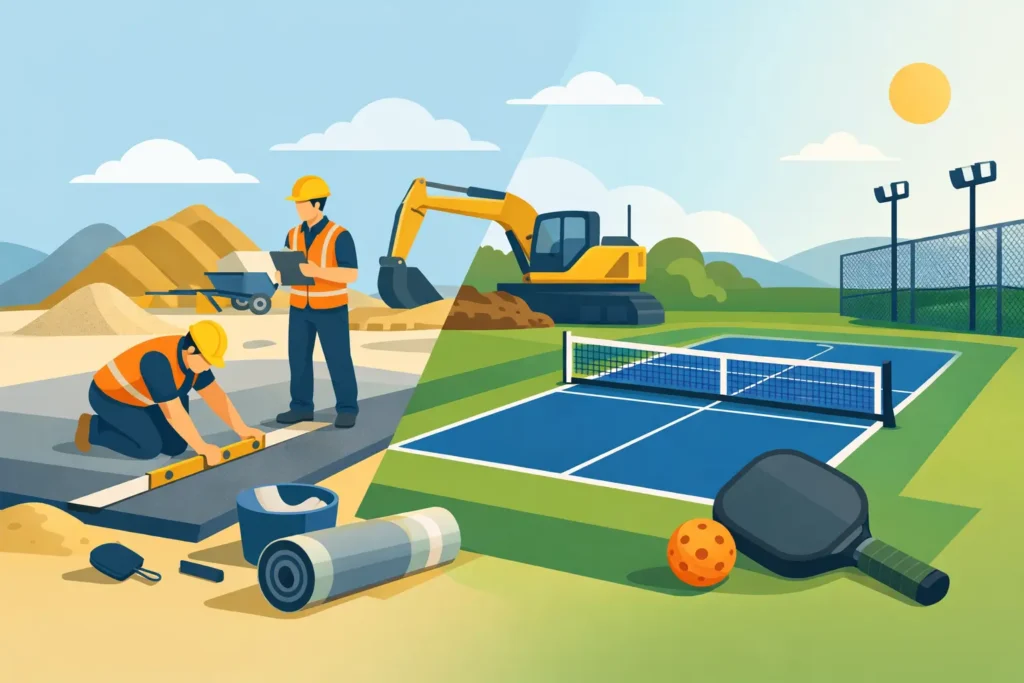 How to Build a Pickleball Court That Lasts