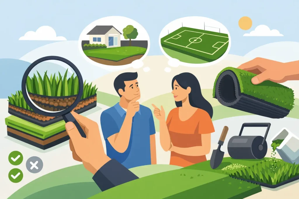 How to Choose Artificial Grass Properly
