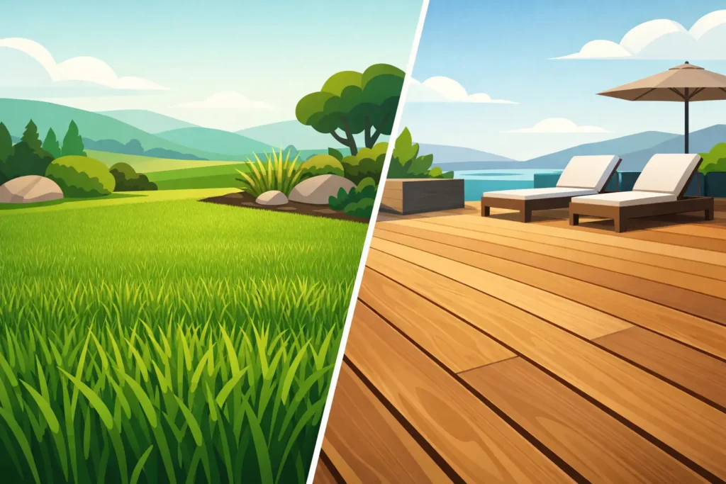 Artificial Grass vs Decking: Which Suits You?