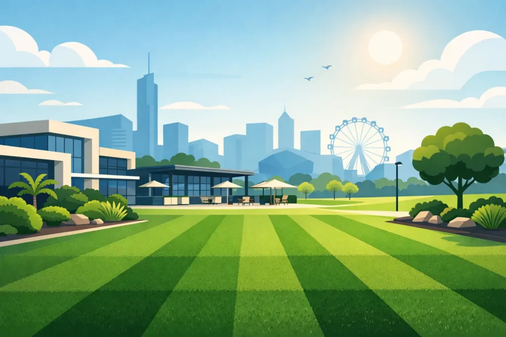 Commercial Landscape Turf Melbourne That Lasts