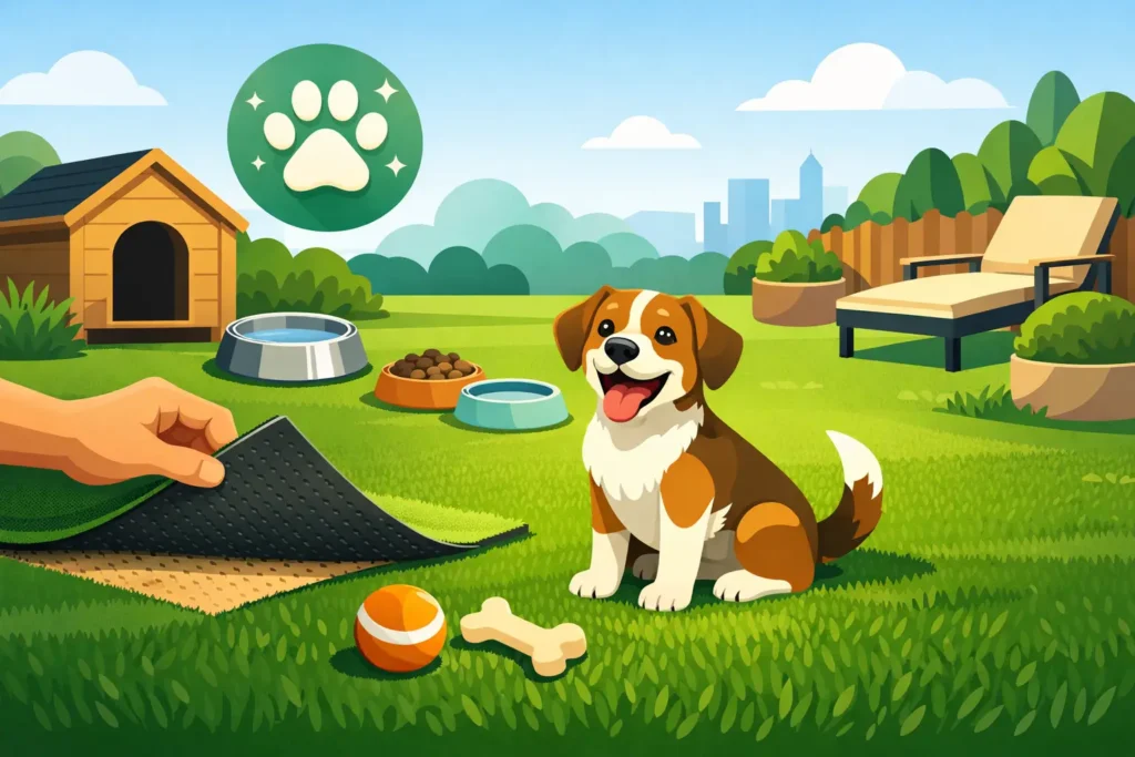 Pet Friendly Artificial Turf Review for Dog Owners