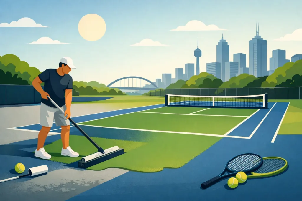 Tennis Court Resurfacing Melbourne That Lasts